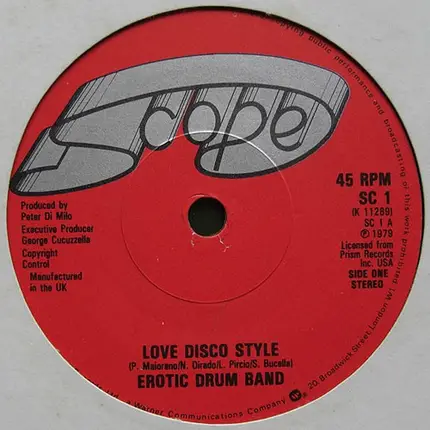Erotic Drum Band - Love Disco Style / Jerky Rhythm