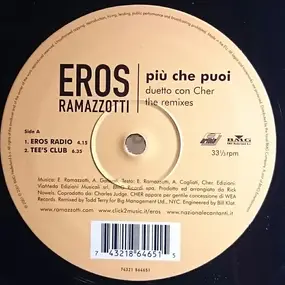 Eros Ramazzotti - Più Che Puoi (The Remixes)