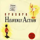 7inch Vinyl Single - Erasure - Heavenly Action - Red