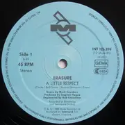 12inch Vinyl Single - Erasure - A Little Respect