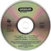CD - Erasure - Am I Right?