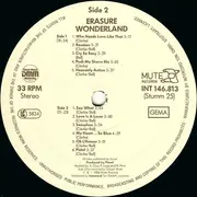 LP - Erasure - Wonderland