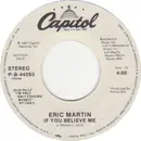 7inch Vinyl Single - Eric Martin - If You Believe Me