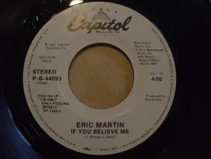 Eric Martin - If You Believe Me