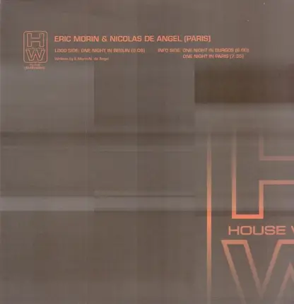 Eric Morin & Nicolas De Angel - Paris