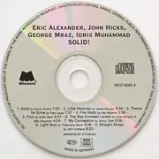 CD - Eric Alexander , John Hicks , George Mraz , Idris Muhammad - Solid!