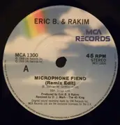 7inch Vinyl Single - Eric B. & Rakim - The Microphone Fiend + Put Your Hands Together