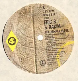 Eric B. & Rakim - The Mixpak Elpee