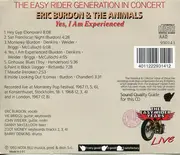CD - Eric Burdon & The Animals - Yes, I Am Experienced Live
