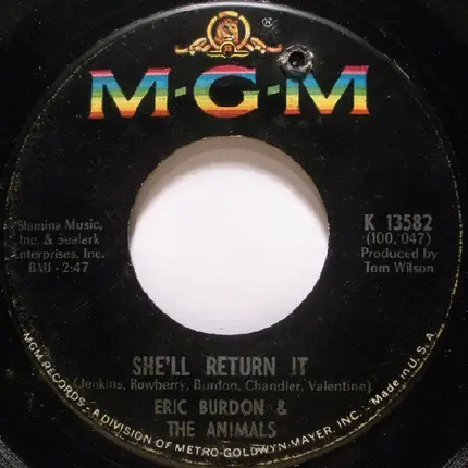 Eric Burdon & The Animals - See See Rider