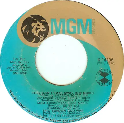Eric Burdon & War - Home Cookin'