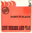 7inch Vinyl Single - Eric Burdon & War - Paint It Black