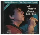 CD - Eric Burdon & Band - That's Live - Limited Edition