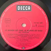 LP - Eric Charden - Le Monde Est Gris, Le Monde Est Bleu