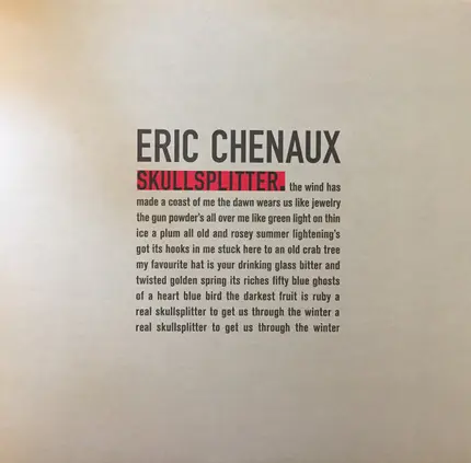 Eric Chenaux - Skullsplitter
