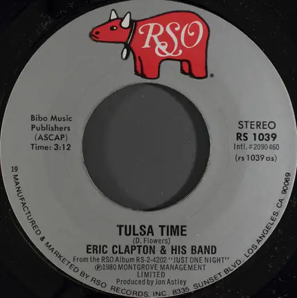 Eric Clapton And His Band - Tulsa Time