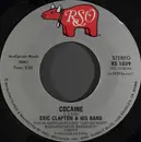 7inch Vinyl Single - Eric Clapton And His Band - Tulsa Time / Cocaine