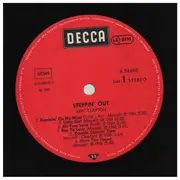 LP - Eric Clapton Featuring John Mayall & The Bluesbreakers With Champion Jack Dupree & Otis Spann - Steppin' Out