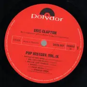 Double LP - Eric Clapton - Pop History Vol 9