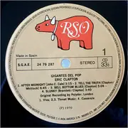 LP - Eric Clapton - Gigantes Del Pop Vol. 22
