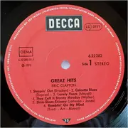 LP - Eric Clapton - Great Hits