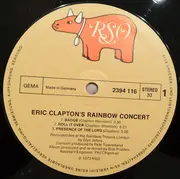 LP - Eric Clapton - Eric Clapton's Rainbow Concert