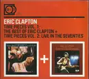 Double CD - Eric Clapton - Time Pieces Vol. 1: The Best Of Eric Clapton + Time Pieces Vol. 2: Live In The Seventies - Cardboard case