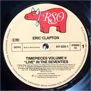 LP - Eric Clapton - Timepieces Vol. II - 'Live' In The Seventies
