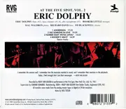 CD - Eric Dolphy - At The Five Spot Volume 2