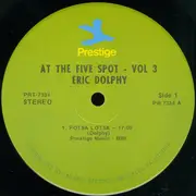 LP - Eric Dolphy & Booker Little - Memorial Album Recorded Live At The Five Spot