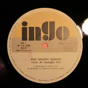 12inch Vinyl Single - Eric Dolphy Quintet - Live At Gaslight Inn, October 1962 - Limited Edition, Mono