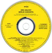 CD - Eric Dolphy - Berlin Concerts