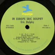 LP - Eric Dolphy - In Europe, Vol. 1