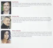 CD - Éric-Emmanuel Schmitt , Axel Hacke , Håkan Nesser , Dietmar Bär , Maria Schrader - Drei Stimmen Im Schnee - Digipak