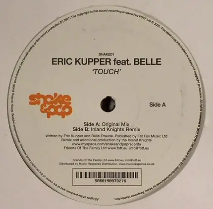 Eric Kupper feat. Belle Erskine - Touch