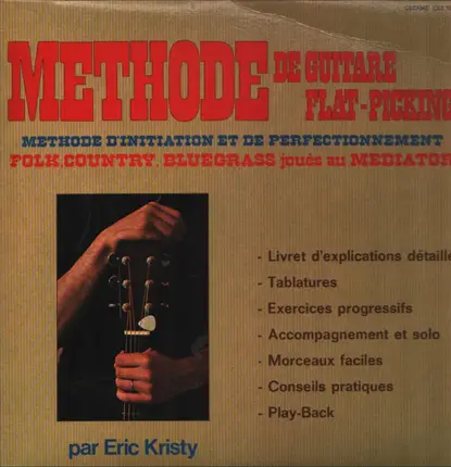 Eric Kristy - Methode De Guitare Flat-Picking Avec Tablatures