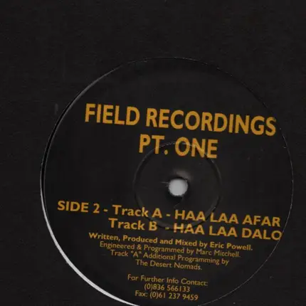 Eric Powell (Field Recordings Part 1) - Haa Laa Makalle