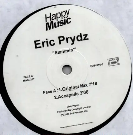 Eric Prydz / Kid Creme - Slammin'