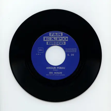 Eric Richard avec Jack Say Orchestra And Chorus / Ferry Davis with Jack Say Orchestra And Chorus - Amour Perdu / Buona Notte Bambino