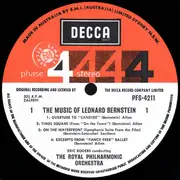 LP - Bernstein - The Music Of Leonard Bernstein