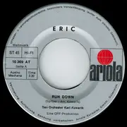7inch Vinyl Single - Eric Spitzer-Marlyn - Run Down / Returned To Italy