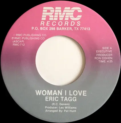 Eric Tagg - Woman I Love / What's It Gonna Take