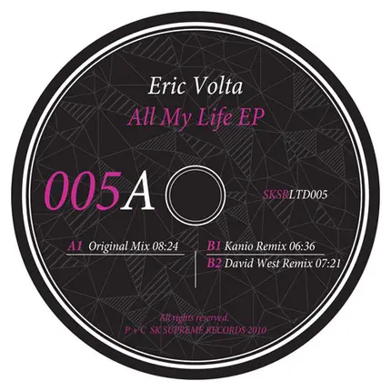 Eric Volta - All My Life EP