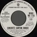 7inch Vinyl Single - Eric Weissberg And Deliverance - Concrete Canyon Boogie