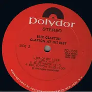 Double LP - Eric Clapton - At His Best