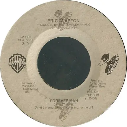 Eric Clapton - Forever Man