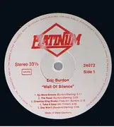 LP - Eric Burdon - Wall Of Silence - embossed cover