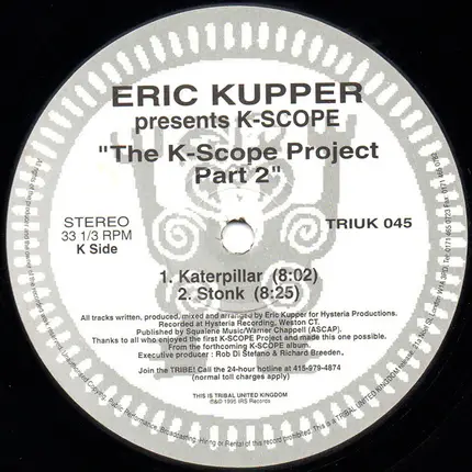 Eric Kupper Presents K-Scope - The K-Scope Project Part 2