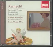 CD - Erich Wolfgang Korngold , Barbara Hendricks , The Philadelphia Orchestra , Franz Welser-Möst - Symphony In F Sharp, Op. 40 · Einfache Lieder · Mariettas Lied