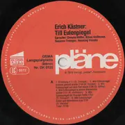 LP - Erich Kästner - Erich Kästner Erzählt Till Eulenspiegel